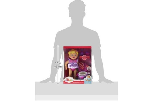 Imagen 7 de 7 de Muñeca Aprendiendo A Ir Al Baño Little Mommy Inodoro Sonidos