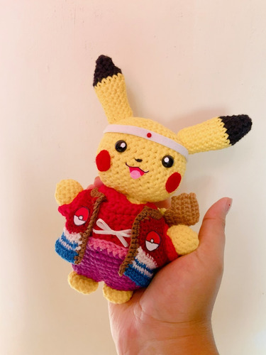 Patron Digital - Pikachu Japón Amigurumi  