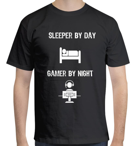 Playera Estampada Frases Ciclo Gamer