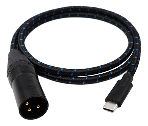 Tipo C A Xlr Para Computadora Portátil 200 Centímetros