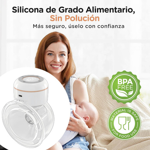 Extractor De Leche Eléctrico Portátil 4 Modos 12 Niveles