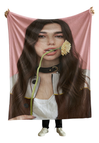 Cobija Frazada Manta Suave Yo Soy La Loca De Los Perros Dua Lipa Frazada Ligera 110x160cm