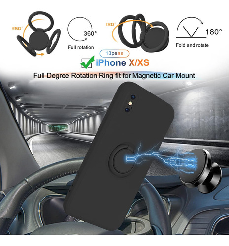 13peas Funda Compatible Con iPhone X/xs (2017/2018), Silicon