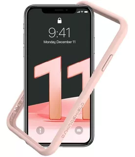 Funda Rhinoshield Bumper Para iPhone 11/ Xr - Blush Pink