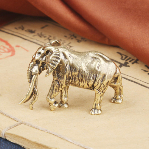 Miniestatua De Elefante Decorativa Feng Shui Para Decoración