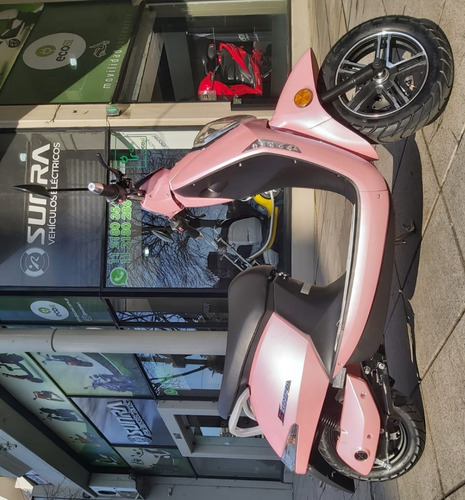 Imagen 8 de 25 de Scooter Eléctrico Sunra Grace Litio Moto Okm Rosa V