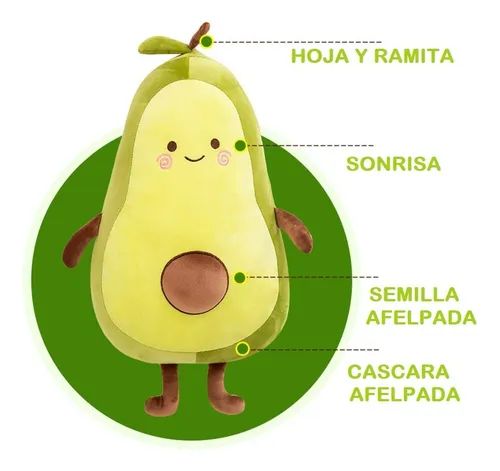Peluches en 2025 forma de aguacate