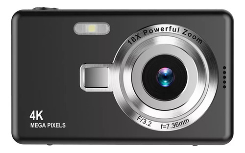 Cámara Digital 4k De 2.4 Pulgadas Con Zoom Óptico De 16x
