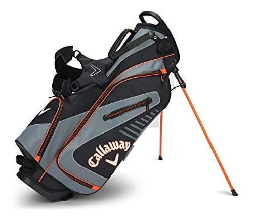 Callaway  Bolsa De Golf Color Negro- Carbón- Naranja 