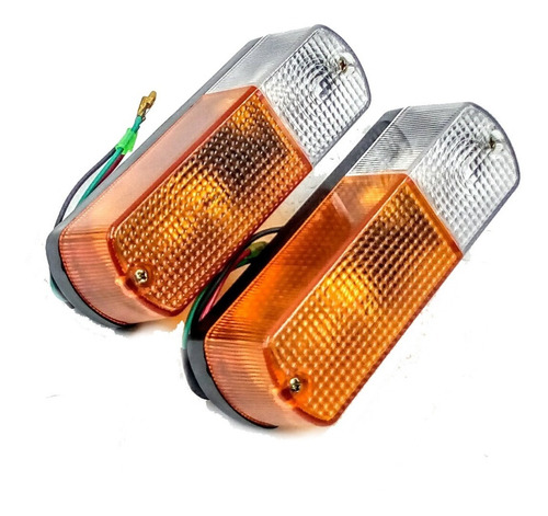 Luz 2x Lámparas Giro Autoelevador Mitsubishi Cat Ámbar Y Bla