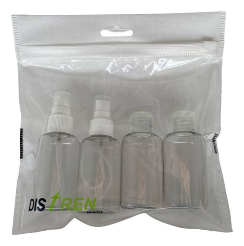 Set Ideal Para Viaje Bolsa Ziploc - 5 Unidades