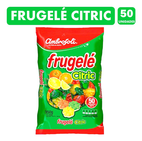 Gomitas Frugelé Citric Con Sabor A Frutas (bolsa Con 350g)