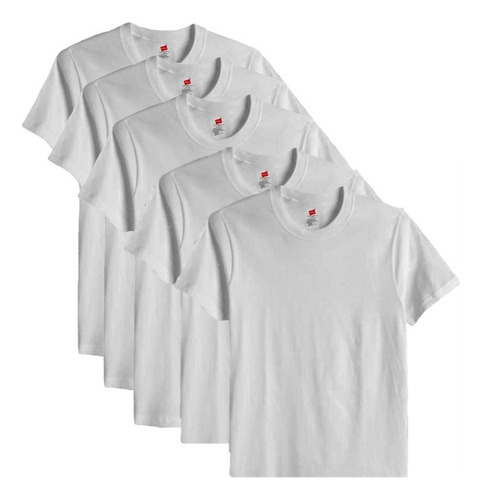 Pack De 5 Playeras Interiores Hanes Para Niño