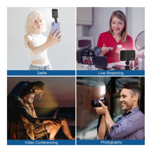 Mini Luz Portátil Para Selfies Con Luz De Relleno Led