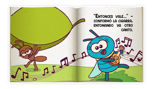 Imagen 3 de 3 de La Cigarra Y La Hormiga - Cuentos Clásicos Con La Gallina