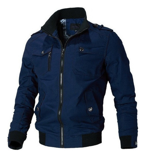 Chaqueta Cortavientos Informal De Aviador Táctico