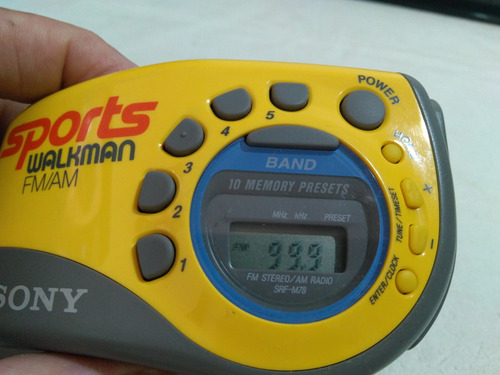 Radio Deportiva Digit Sony Walkman Srf-m78 Fm/am Impecable!! (Usado)