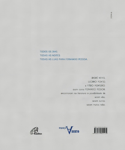 Lua noite e dia, de Monteiro, Fábio. Editorial Editora Paulinas, capa mole em português, 2019