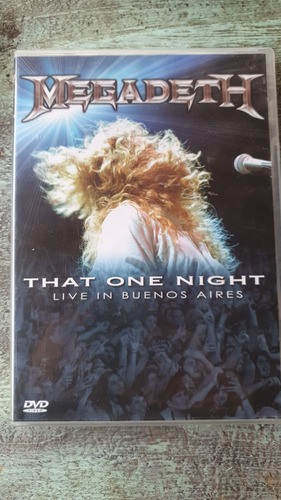 Megadeth That One Night / Live In Buenos Aires Dvd