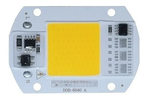 Led 50w Chip 220v Inteligente Faro Reflector+pasta Térmica