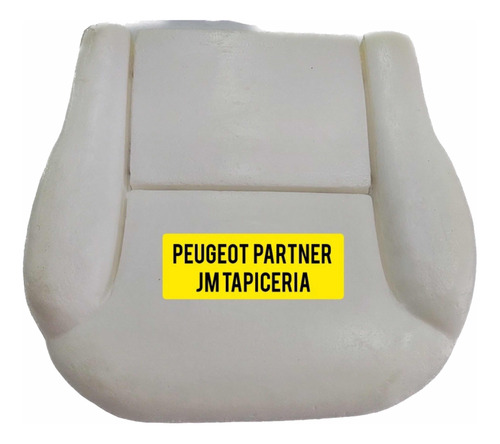 Relleno Poliuretano Asiento Peugeot Partner + Resortes 