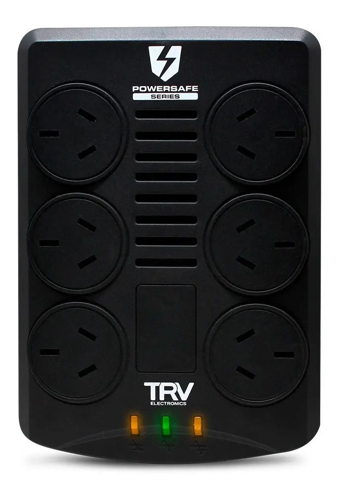 Estabilizador De Tension Trv Powersafe F P/heladera/freezer Negro