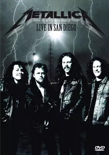 Metallica, Live In San Diego - Dvd