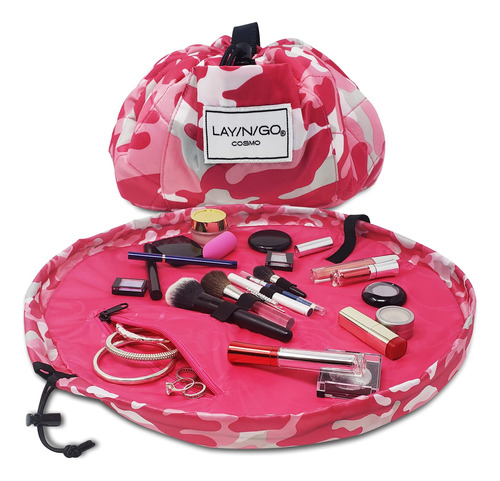 Lay-n-go Cosmo -organizador De Maquillaje Con Cordon Para Vi