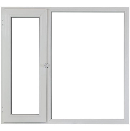 Ventana Patagonica Pvc Blanco Con Dvh 4/9/4  150x150 Cm Nexo