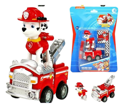 Juguete De Paw Patrol Patrulla De Cachorros Con Vehículo 