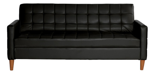 Futon Genova  Pu Negro