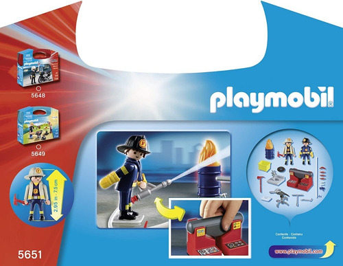 Set De Juego/construcción Bomberos City Action 5651