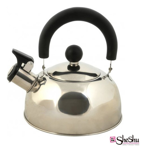 Pava Silvadora De Acero Inoxidable 1.5lts - Sheshu Home Color Gris