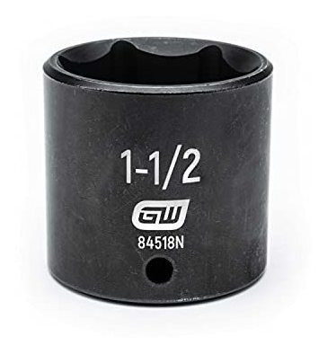 Gearwrench 1/2  Drive 6 Pt. Standard Impact Socket, 55kw1