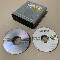 Comprar Drive Leitor Gravador Cd-rw Dvd-rw Lg Ide Pc Antigo + Discos