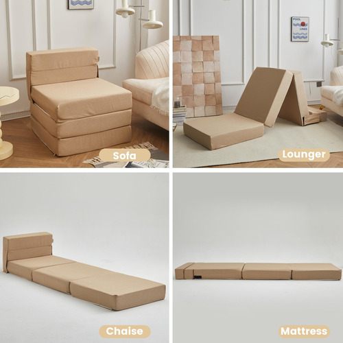 Simple&opulence Sofá Cama Plegable Silla Convertible Y