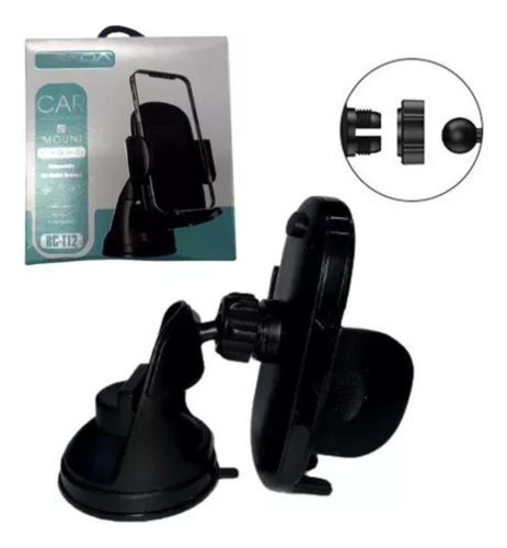 Holder Soporte Celular Carro Chupa 360° Automóvil