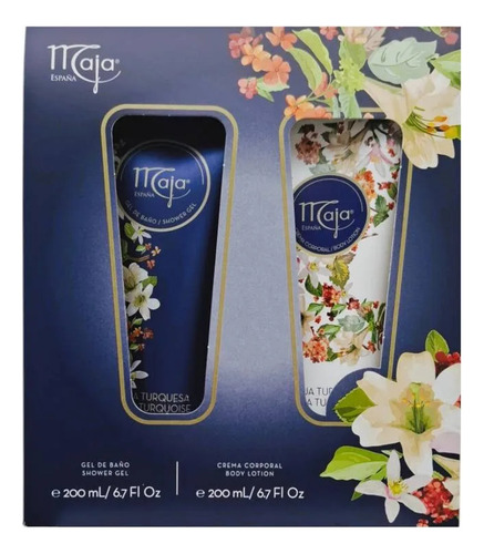 Maja Kit Aqua Turquesa Crema Y Jabón 200ml Cuidado Corporal
