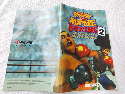 Jogo Ps2: Ready 2 Rumble Boxing {vg} | Japão (Usado)