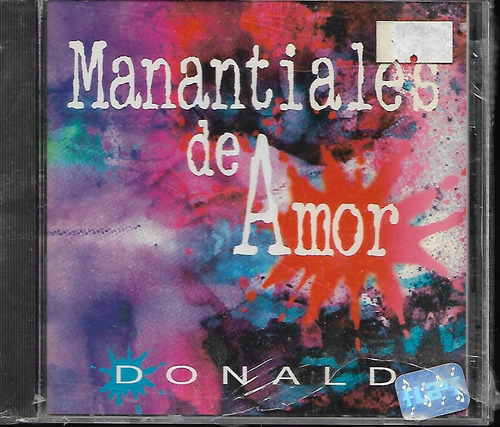 Donald Album Manantiales De Amor Sello Emi Cd Nuevo Sellado