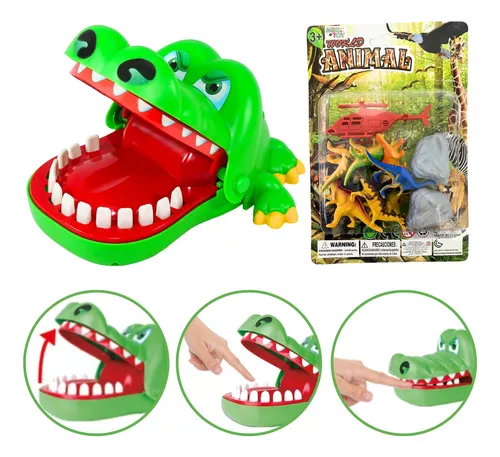 JamBer Dinossauro Brinquedos 34 Pacote DeNte Realista Dinossauro