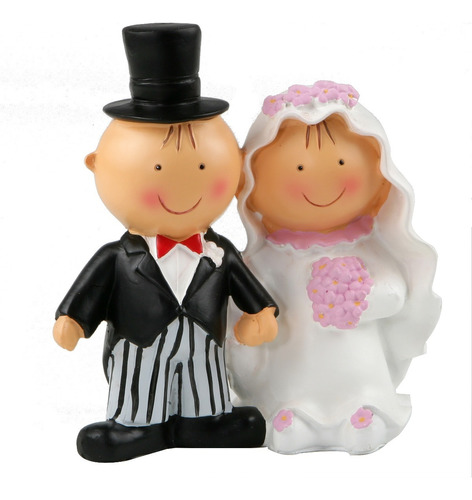 Cake Topper O Figura Para Pastel De Novios De La Mano   