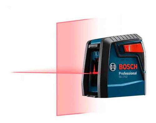 Imagen 3 de 7 de Nivel Laser Autonivelante Bosch Gll 2-12 2 Lineas Rojas Rex
