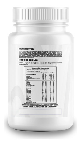 Multivitamínico De Mujer Vitaminas 90 Cápsulas Sabor Sin Sabor