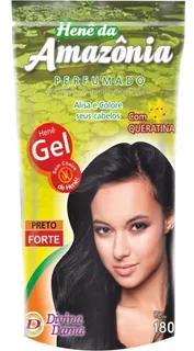 Henê Da Amazônia Em Gel Preto Forte 180g Divina Dama