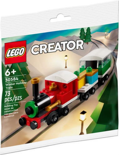 Tren De Vacaciones De Invierno Lego,