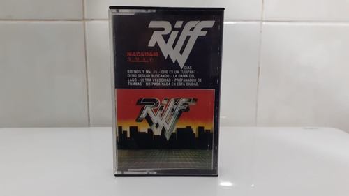 Cassette Coleccionistas Original Riff Macadam 3 2 1 0