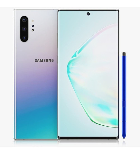 Samsung Note 10 Plus 256 Gb Plateado 12 Gb Ram  (Reacondicionado)