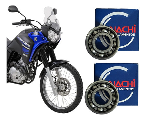 Rolamento Roda Traseira Yamaha Tenere 250 (02 Pç) Nachi