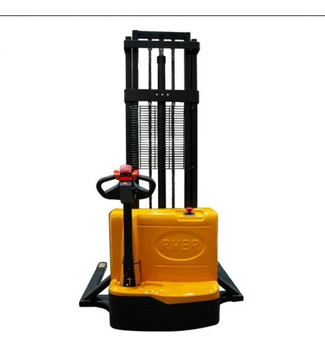 Apilador Full Eléctrico Caminando Marca Rher Base Ancha (Usado)
